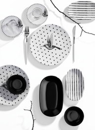 Hermia Juego de Desayuno de Porcelana 19 Piezas Multicolor